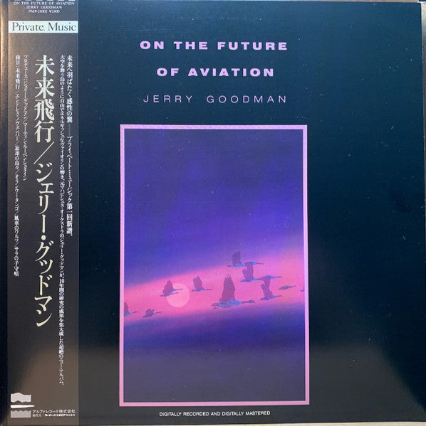 Jerry Goodman - On The Future Of Aviation (Vinyl, LP, Album, Stereo) Very Good Plus (VG+) / Good Plus (G+)