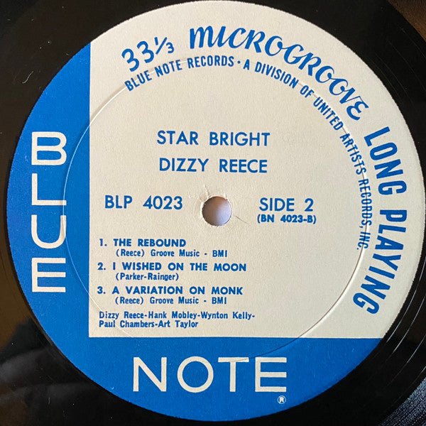 Dizzy Reece - Star Bright (Vinyl, LP, Album, Reissue, Mono) Very Good (VG) / Very Good (VG)