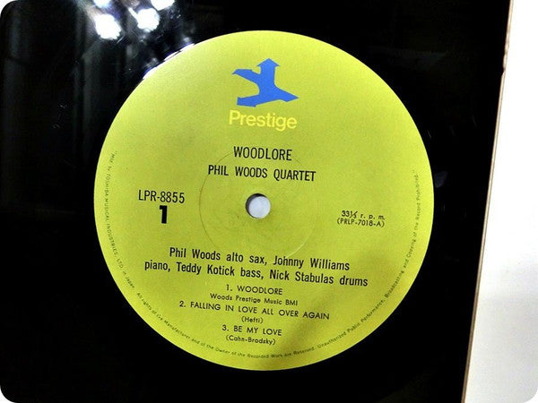 The Phil Woods Quartet - Woodlore (Vinyl, LP, Album, Reissue)