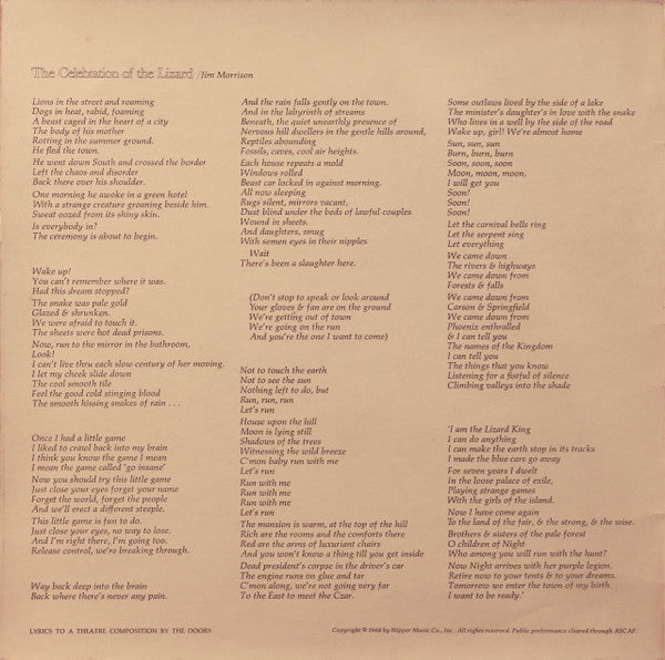 The Doors - Waiting For The Sun (Vinyl, LP, Album, Reissue, Stereo)