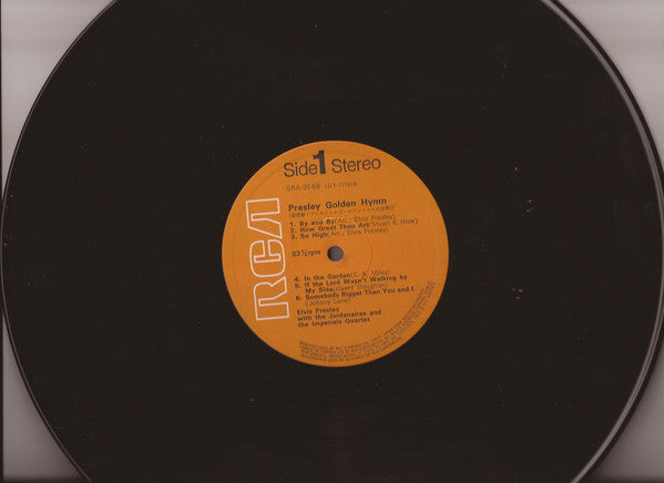 Elvis Presley - Presley Golden Hymn (Vinyl, LP, Compilation, Reissue)