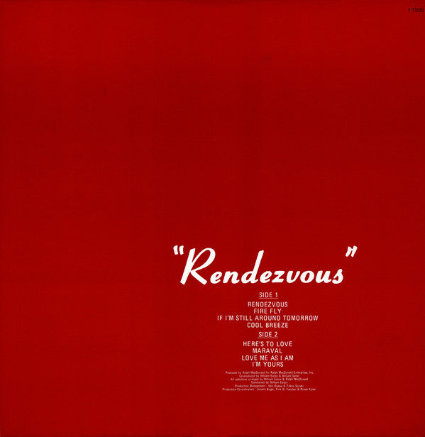 Sadao Watanabe - Rendezvous (Vinyl, LP, Album)