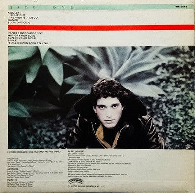Paul Jabara - Shut Out (Vinyl, LP, Album, Promo) Very Good Plus (VG+) / Very Good (VG)