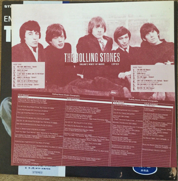 The Rolling Stones - England's Newest Hit Makers (Vinyl, LP, Album, Promo, Reissue, White Label, Stereo) Very Good Plus (VG+) / Near Mint (NM or M-)