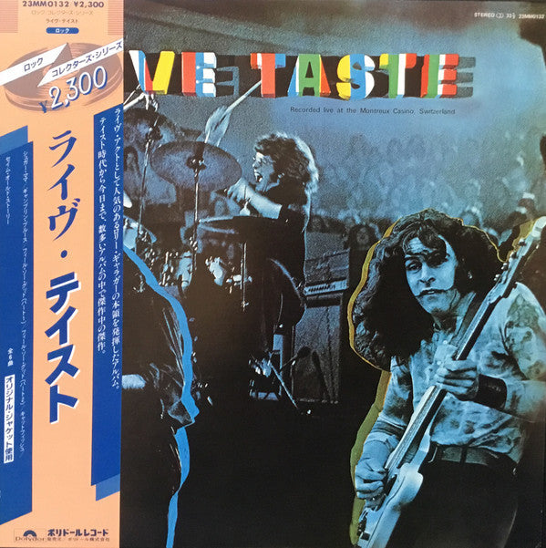 Taste (2) - Live Taste (Vinyl, LP, Album, Reissue, Stereo) Very Good Plus (VG+) / Very Good (VG)