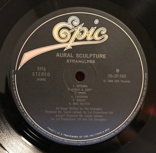 The Stranglers - Aural Sculpture (Vinyl, LP, Album) Very Good (VG) / Very Good Plus (VG+)