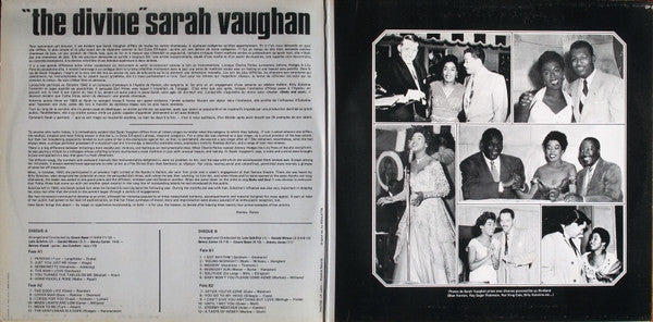 Sarah Vaughan - The Divine (2xVinyl, LP, Compilation, Stereo) Very Good (VG) / Very Good (VG)