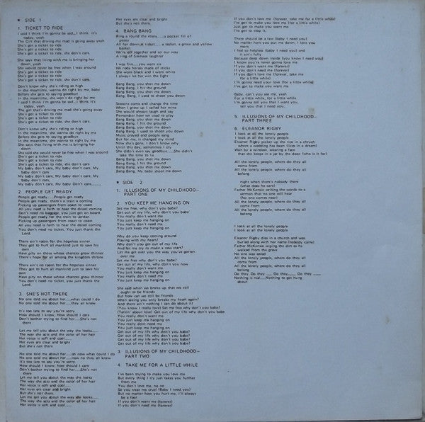 Vanilla Fudge - Vanilla Fudge (Vinyl, LP, Album, Stereo, Reissue)