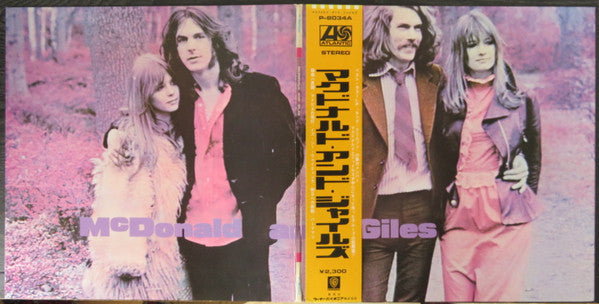 McDonald & Giles - McDonald And Giles (Vinyl, LP, Album, Reissue, S...
