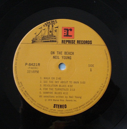 Neil Young - On The Beach (Vinyl, LP, Album)