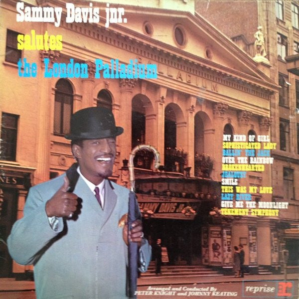 Sammy Davis Jr. - Salutes The London Palladium (Vinyl, LP, Mono, Album) Good Plus (G+) / Good (G)