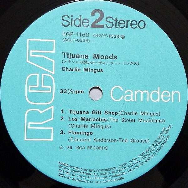 Charles Mingus - Tijuana Moods (Vinyl, LP, Album, Reissue, Stereo)