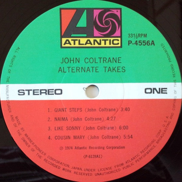 John Coltrane - Alternate Takes (Vinyl, LP, Album)