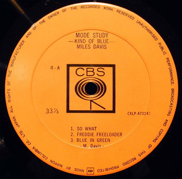 Miles Davis - Mode Study (Vinyl, LP, Compilation, Mono)