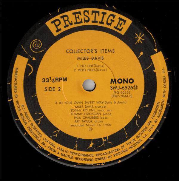 Miles Davis - Collectors' Items (Vinyl, LP, Album, Reissue, Remaste...
