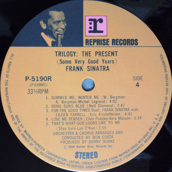 Frank Sinatra - Trilogy: Past, Present & Future (Vinyl, LP, Album)