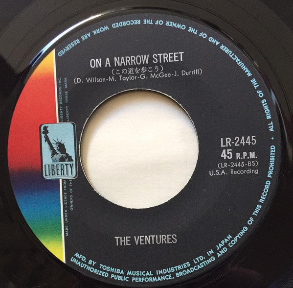 The Ventures - Kyoto Doll = 京都の恋 (Vinyl, 7", 45 RPM, Single, Stereo) Very Good (VG) / Very Good (VG)