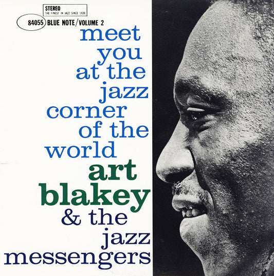Art Blakey & The Jazz Messengers - Meet You At The Jazz Corner Of The World (Volume 2) (Vinyl, LP, Album, Limited Edition, Reissue, Stereo) Very Good Plus (VG+) / Very Good Plus (VG+)
