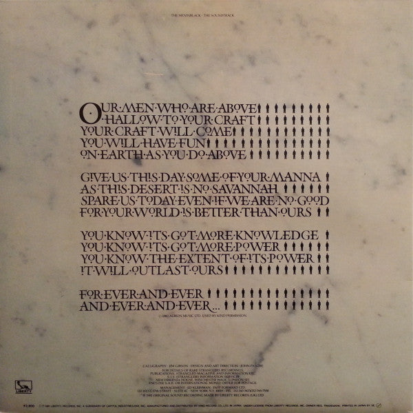 The Stranglers - The Gospel According To The Meninblack (Vinyl, LP,...