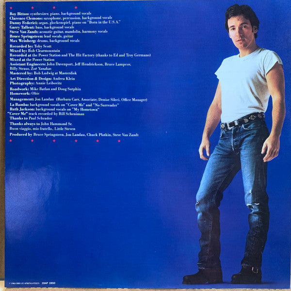 Bruce Springsteen - Born In The U.S.A. (Vinyl, LP, Album, Repress, ...