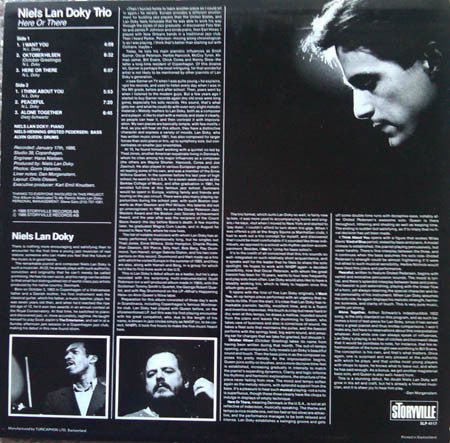 Niels Lan Doky Trio - Here Or There (Vinyl, LP) Very Good Plus (VG+) / Very Good Plus (VG+)