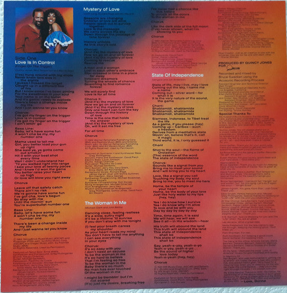 Donna Summer - Donna Summer (Vinyl, LP, Album)
