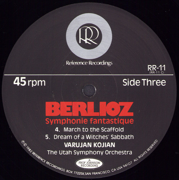 Hector Berlioz - Symphonie Fantastique (2xVinyl, LP, 45 RPM, Stereo) Near Mint (NM or M-) / Good Plus (G+)