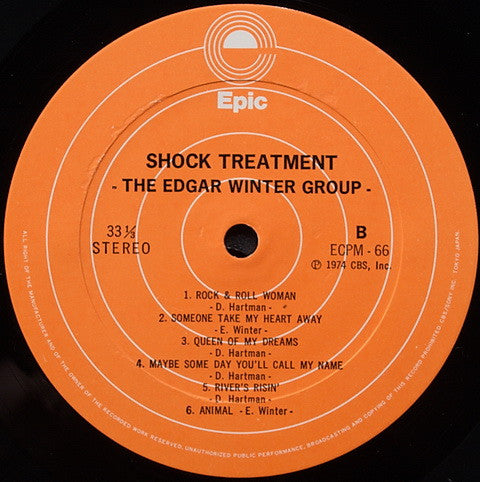 The Edgar Winter Group - Shock Treatment (Vinyl, LP, Album)