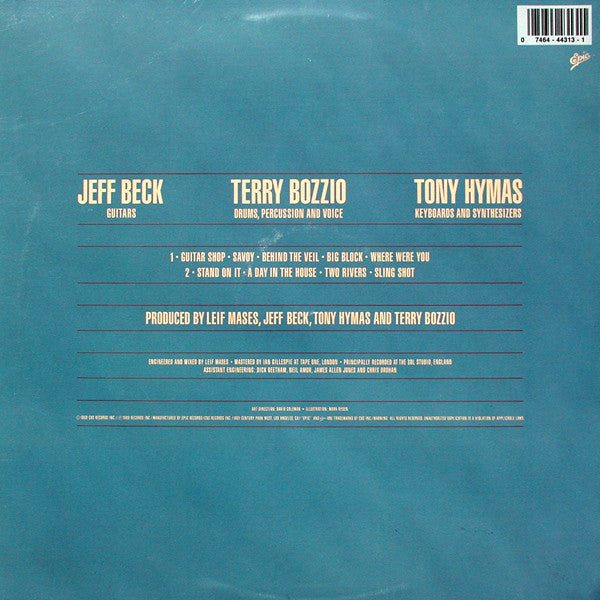 Jeff Beck - Jeff Beck's Guitar Shop (Vinyl, LP, Album)