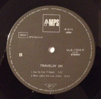 Oscar Peterson - Travelin' On (Vinyl, LP, Album, Reissue, Stereo) Very Good Plus (VG+) / Very Good Plus (VG+)