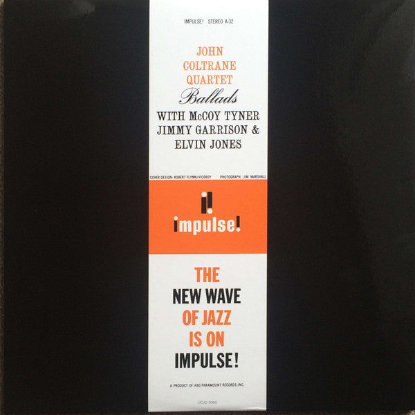 The John Coltrane Quartet - Ballads (Vinyl, LP, Album, Remastered, Reissue, Limited Edition, Stereo) Very Good Plus (VG+) / Near Mint (NM or M-)