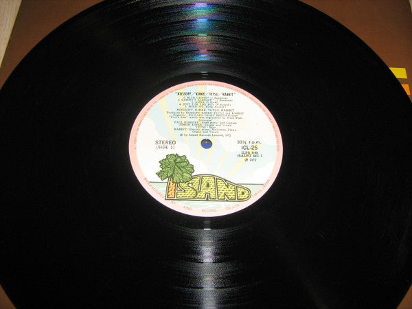 Kossoff, Kirke, Tetsu & Rabbit - Kossoff/Kirke/Tetsu/Rabbit (Vinyl, LP, Album) Very Good Plus (VG+) / Good Plus (G+)