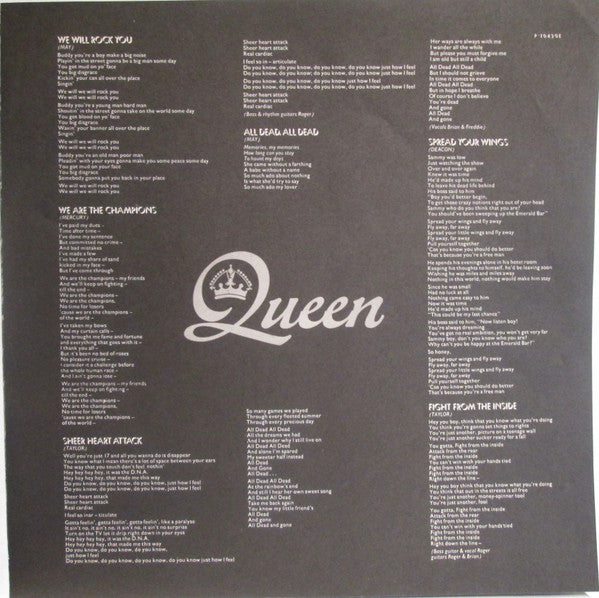 Queen - News Of The World = 世界に捧ぐ (Vinyl, LP, Album, Promo)