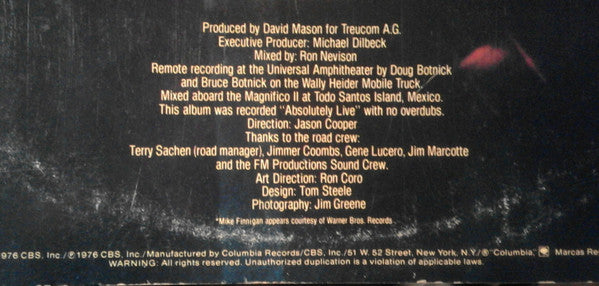 Dave Mason - Certified Live (Vinyl, LP, Album)