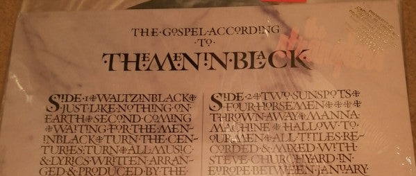 The Stranglers - The Gospel According To The Meninblack (Vinyl, LP, Album, Reissue) Very Good Plus (VG+) / Very Good Plus (VG+)