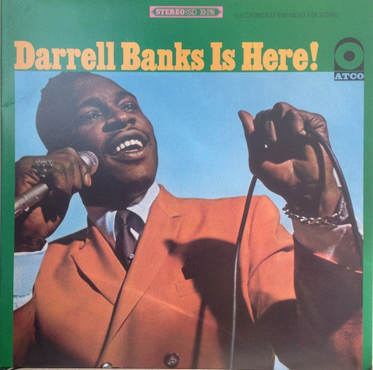Darrell Banks - Darrell Banks Is Here! (Vinyl, LP, Album, Reissue, Stereo) Very Good (VG) / Very Good (VG)
