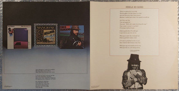 Chuck Mangione - Feels So Good (Vinyl, LP, Album, Reissue, Stereo)