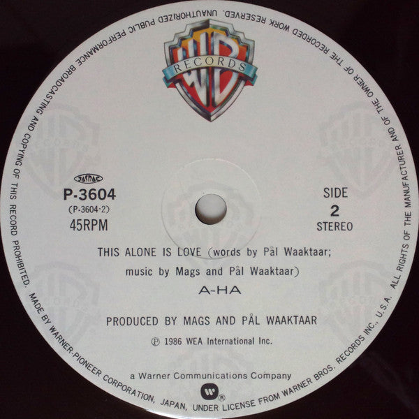 a-ha - I've Been Losing You (Vinyl, 12", 45 RPM, Maxi-Single, Stereo)