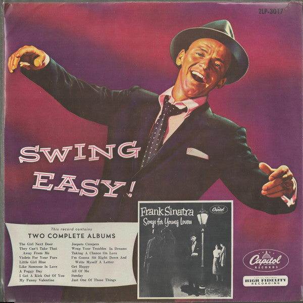Frank Sinatra - Swing Easy! And Songs For Young Lovers (Vinyl, LP, Compilation, Stereo) Good Plus (G+) / Very Good (VG)