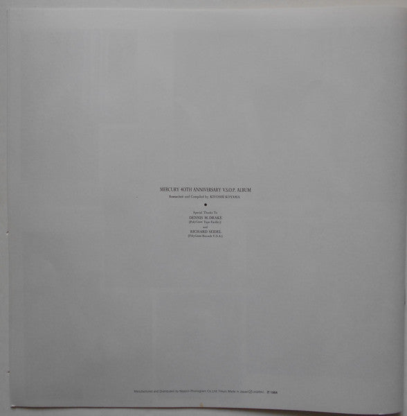Various - Mercury 40th Anniversary V.S.O.P. Album (4xVinyl, Vinyl, Box Set, LP, Album, Numbered, Stereo, Mono, 7", Stereo) Very Good Plus (VG+) / Very Good Plus (VG+)