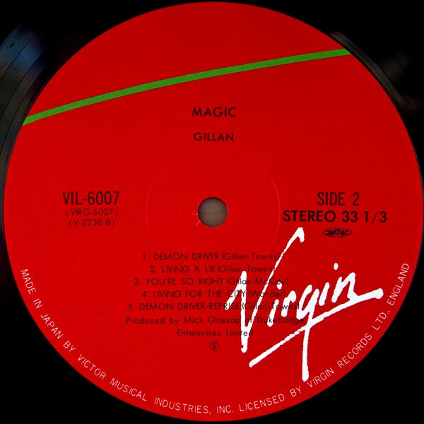 Gillan - Magic (Vinyl, LP, Album)