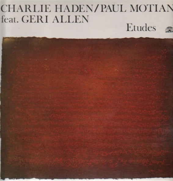 Charlie Haden - Etudes (Vinyl, LP, Album) Near Mint (NM or M-) / Near Mint (NM or M-)