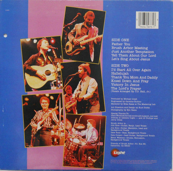 Brush Arbor - Brush Arbor Live!/Centerstage (Vinyl, LP, Album, Stereo) Very Good (VG) / Good Plus (G+)