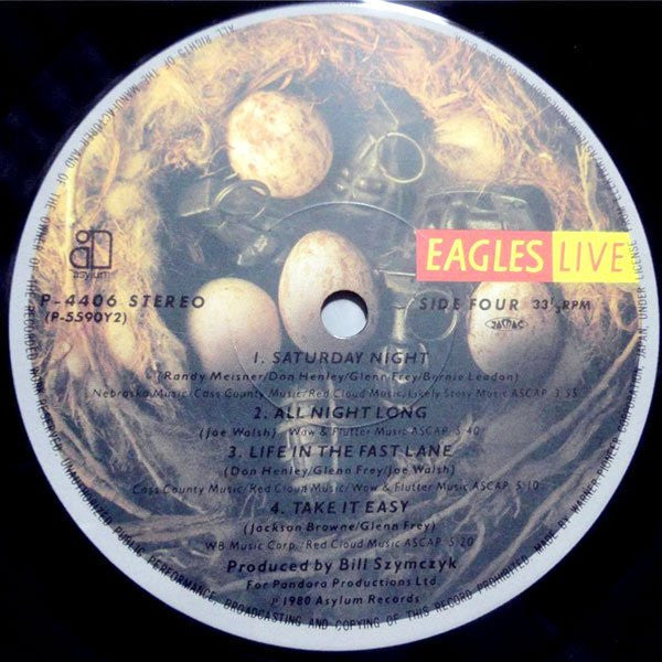 Eagles - Eagles Live (Vinyl, LP, Album, Reissue)