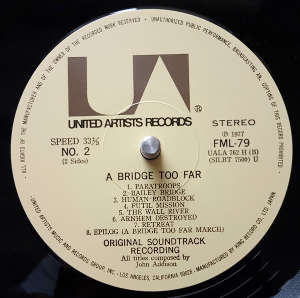John Addison - A Bridge Too Far (Vinyl, LP)