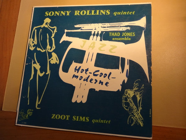 Sonny Rollins Quintet - Hot - Cool Modern (Vinyl, LP, Compilation) Very Good (VG) / Fair (F)