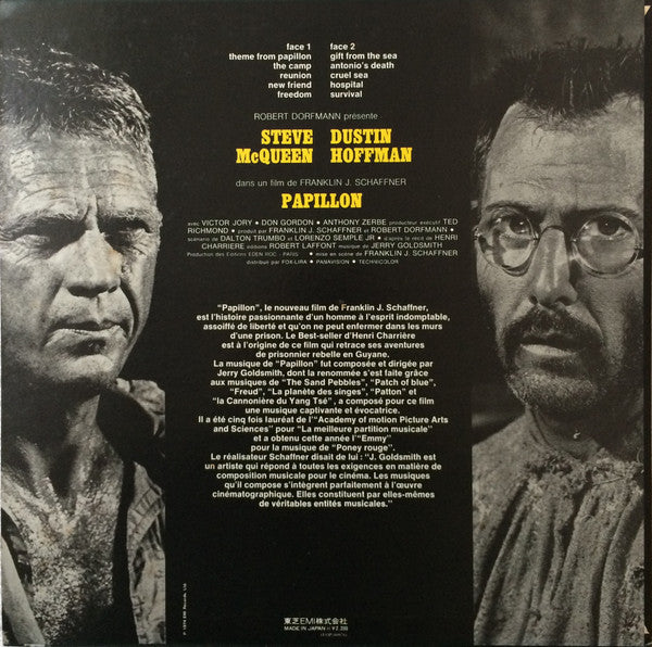 Jerry Goldsmith - Papillon (Bande Sonore Originale Du Film = Origin...