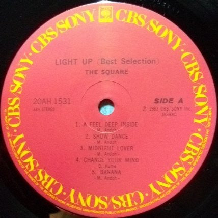 T-Square - Light Up (Best Selection) (Vinyl, LP, Album, Compilation...