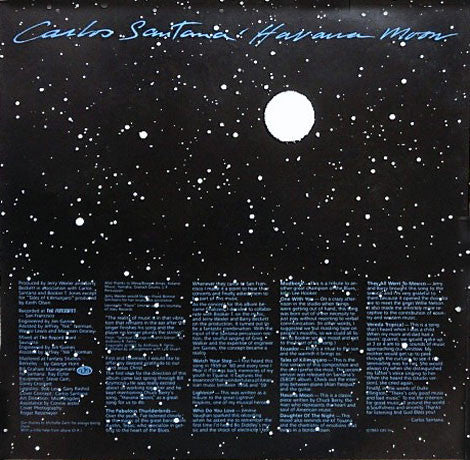 Carlos Santana - Havana Moon (Vinyl, LP, Album)