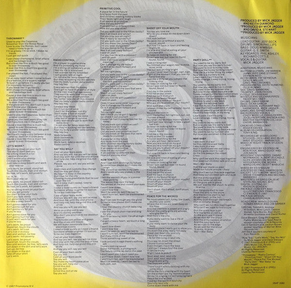 Mick Jagger - Primitive Cool (Vinyl, LP, Album)